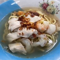 เมนูของร้าน หมี่สมจิตต์(หมี่น้ำกุ้ง) วงเวียนหอนาฬิกา