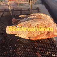 ดีจังปลาเผาผักสด หางดง