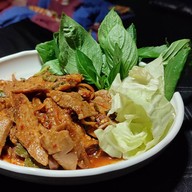 หน้าร้าน ป้าดวงพร ข้าวแกงและกับข้าว ภาคกลาง บางเมือง สมุทรปราการ