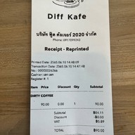 Diff Kafe ดิฟคาเฟ่