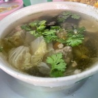 เมนูของร้าน ข้าวต้ม 1 บาท โก้เสริฐ