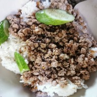 เมนูของร้าน ครัวอาเล็ก อาหารตามสั่ง