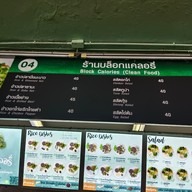 เมนู บล็อกแคลอรี่ โรงอาหารกลาง 1 ล็อค 4 ม.เกษตรฯ