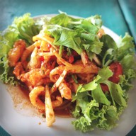 เมนูของร้าน บ้านสวนริมน้ำ