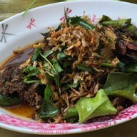 เมนูของร้าน ฅนมักลาบ