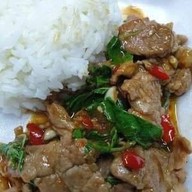 เมนูของร้าน อาหารตามสั่งน้องเบส