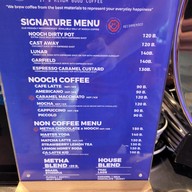 เมนู Nooch coffee