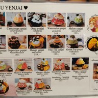 เมนู Yenjai cafe หัวหิน ถนนแนบเคหาสน์
