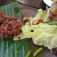 เมนูของร้าน บ้านส้มตำ สุขุมวิท