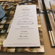 Menu of Man Wai Yin (Baan Turtle)