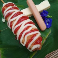 เมนูของร้าน คอร์นด็อกชีสอินดี้ ซอยมังกร