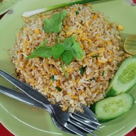 เมนูของร้าน ข้าวผัดปูเมืองทอง 1 สาขาเลียบทางด่วนรามอินทรา