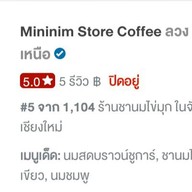 Mininim Store Coffee ลวงเหนือ