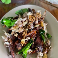 เมนูของร้าน ลาบเป็ดอุดร @ ทุ่งเสลี่ยม