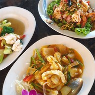 เมนูของร้าน ธารทะเลซีฟู้ด