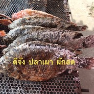 ดีจังปลาเผาผักสด หางดง