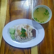 เมนูของร้าน ข้าวมันไก่ ร้านครูโก้มันไก่ เสนา