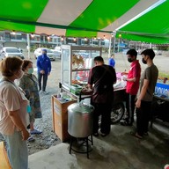 บรรยากาศ ข้าวมันไก่ ร้านครูโก้มันไก่ เสนา
