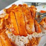 เมนูของร้าน ข้าวมันไก่ยอดแหลม คุณหน่อย