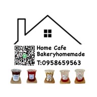 Homecafe Homlamoon ร้านสีขาวอยู่ติดถนนมีร้านไปษรณีย์อยู่คู่กันค่ะ