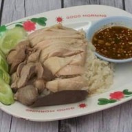 ข้าวมันไก่ตั้งตัว@ตลาดโต้รุ่งกลางลาดสวาย# ตลาดโต้รุ่งลาดสวาย