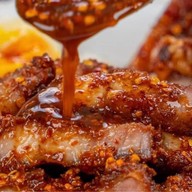 หมูทอดปังปัง & เล้งแซ่บ ตลาดไทยสมบูรณ์พระประแดง