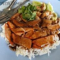 เมนูของร้าน เฮียกวง ข้าวไก่อบ