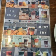 เมนู Extract Cafe