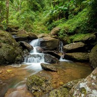 บรรยากาศ น้ําตกนางกวัก