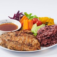 สเต็กกินกับ อาหารคลีน พรีเมี่ยม เดอะคริสตัล (Steak Kinkab Cleanfood Premium The Crystal) เดอะคริสตัลพาร์ค