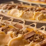 ขนมโตเกียวยักษ์เจบี ตลาดต้นไทร์🥞🥖🍕ถนนสุขุมวิท ตลาดข้างสถานี BTS โชนชุ้มตรงข้ามร้านจิมจุ่ม