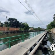 บรรยากาศ ก๋วยเตี๋ยวหมู สูตรโบราณ ริมคลอง ริมคลองภาษีเจริญศาลเจ้าแม่ทับทิม
