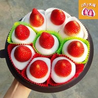 NEKO DAIFUKU ไดฟูกุสตอเบอรี่ (ปั้นสด) ช็อคโกแลตดูไบ ไดฟุกุ โมจิ NekoDaifuku สำโรง