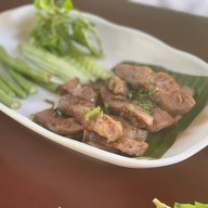 เมนูของร้าน The Three Little Pigs ท่าตลาด