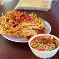 เมนูของร้าน The Three Little Pigs ท่าตลาด