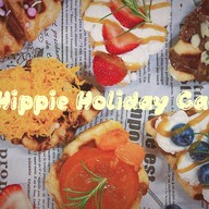 Hippie Holiday Cafe. Croffle ครอฟเฟิล & Tea ชา & Homemade Greek Yogurt กรีกโยเกิร์ต สาขา 1 ใกล้ BTS สายหยุด