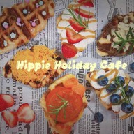 Hippie Holiday Cafe. Croffle ครอฟเฟิล & Tea ชา & Homemade Greek Yogurt กรีกโยเกิร์ต สาขา 1 ใกล้ BTS สายหยุด