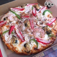 พิซซ่าหน้าเยิ้ม&สมูทตี้ผลไม้ เคหะท่าจีน