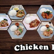 (ข้าวยำไก่แซ่บ)Chicken Rike Spicy Chicken Rike Spicy