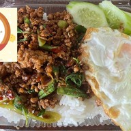 เมนูของร้าน ร้านตามสั่งหลังบ้าน  หนองครกซ.3