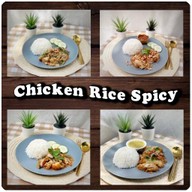 (ข้าวยำไก่แซ่บ)Chicken Rike Spicy Chicken Rike Spicy