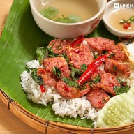 เมนูของร้าน กะเพรากระด้ง@ข้างอู่