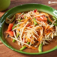 Food or drink of Chom Bueng (Herbal Steamed Rice Noodles)