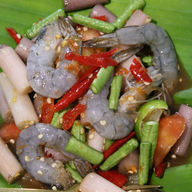 ร้านยำแซ่บนู๋นิสา ซ.ลำโพ51 ที่มีแม่ค้าเสียงเหน่อ😄😄😄 สาขา1