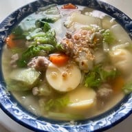 เมนูของร้าน ร้านตามสั่งหลังบ้าน  หนองครกซ.3