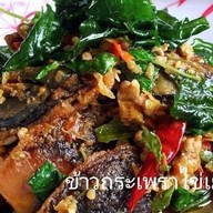เมนูของร้าน ร้านหมูปิ้ง