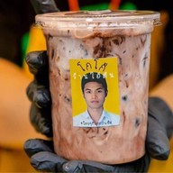 น้ำมะพร้าวปั่นนมสด-แมงกระพรุนย่างน้ำมันงา& ท้องแซลม่อน ย่างเนย(หนังกรอบ)อิตาเลี่ยนโซดา อ้อมใหญ่ เพชรเกษม91/1