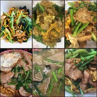 ราดหน้า ราดหน้ายอดผัก เฮียไก่ หมู่บ้านบัวทอง หมู่บ้านบัวทอง