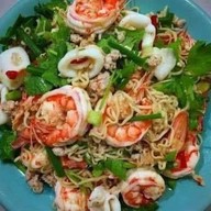 หน้าร้าน ร้านยำสามผัว สาขาเครือสหพัฒน์