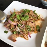 เมนูของร้าน ร้านป้าซิ้วส้มตำ-ยำปูเย็น แหลมฉบัง